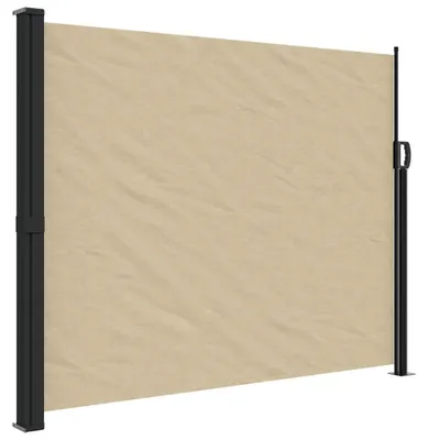 Immagine prodotto di vidaXL Tenda laterale estensibile Beige 160x500 cm