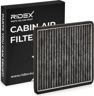 Produktbild von RIDEX 424I0446 Innenraumfilter Pollenfilter für CHEVROLET SPARK (M300) Aktivkohle