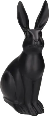 Produktbild von Gift Company Frau Schmidt Hase XL schwarz 80cm