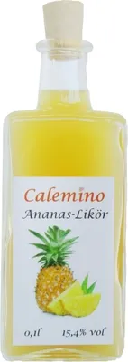 Produktbild von Exotischer Fruchtlikör Ananas-Likör 15,4% vol 100ml