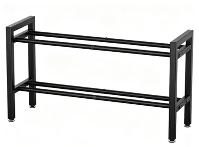 Produktbild von Verstellbares Hantelregal mit Stahlrahmen, Tragfähigkeit 300 kg