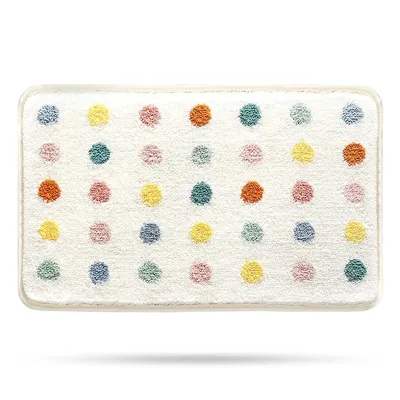 Imagen del producto de Alfombrilla de baño de microfibra, antideslizante y de alta absorción, de 40 x 60 cm