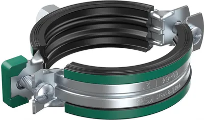 Image de Collier de tuyau Walraven KSB2 ev 88-91 mm EPDM M8/M10 collier à deux vis