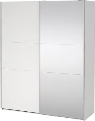 Produktbild von Como Schiebetürenschrank 2 Türen 180x220cm weiß.