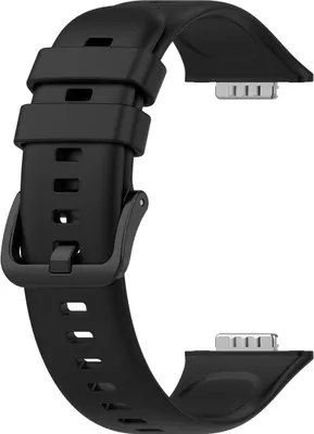 Produktbild von Bstrap Silicone Armband für Huawei Watch Fit 2, black
