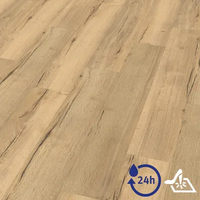 Zdjęcie produktu dla Podłoga hybrydowa EGGER Aquadura EDF145 Halifax, dąb naturalny, 1292 x 193 x 7,5 mm
