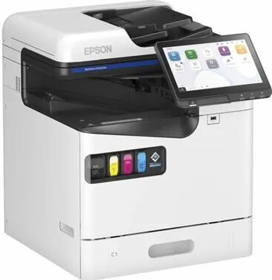 Produktbild von Epson WorkForce Enterprise AM-C400, Tintenstrahl, Farbdruck, 600 x 1200 DPI, A4, Direktdruck, Weiß
