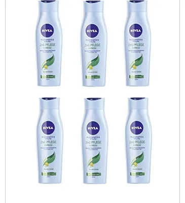 Immagine prodotto di Nivea shampoo e balsamo 2 in 1 con aloe vera 50ml confezione da 6 pezzi