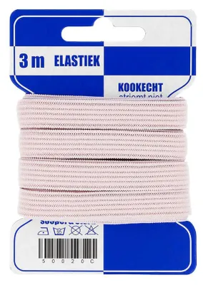 Produktbild von 3 m Gummiband 10 mm elastisches Band Wäscheband Farbwahl