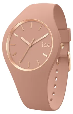 Zdjęcie produktu dla Ice Watch - Zegarek na rękę - ICE glam brushed - Clay - Medium - 3H - 019530