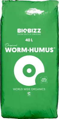 Obrázok produktu pre BioBizz humus zo žížal 40 litrov - zemina na kvetináče