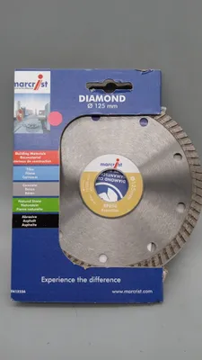 Produktbild von Marcrist Diamanttrennscheibe ⌀125mm BF850 Fliese Beton Naturstein Asphalt