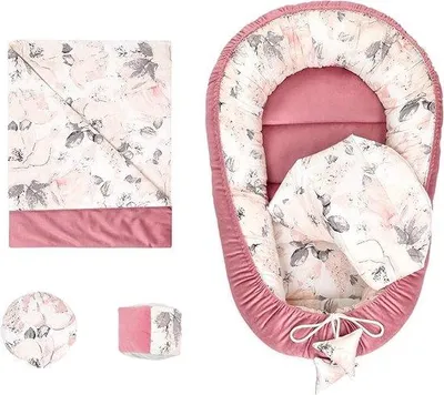Image de Nid pour bébé 100 % coton, adapté aux personnes allergiques, 90 x 50 cm, lot