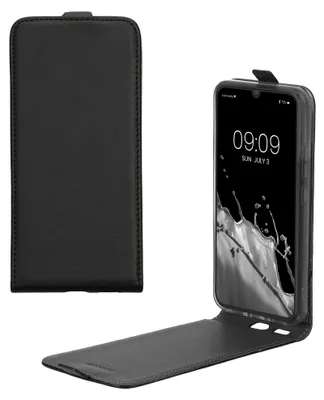 Produktbild von kwmobile Schutzhülle kompatibel mit Samsung Galaxy A34 5G - Hülle Handy - Flip Case Handyhülle Schwarz