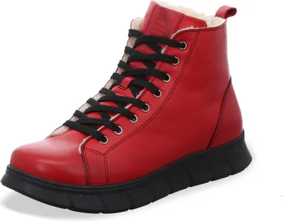 Produktbild von Gemini Damen Schnürboot rot  Größe 39
