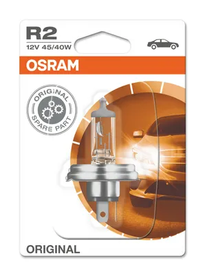 Obrázok produktu pre OSRAM ORIGINAL R2 P45t 12 V/45-40 W (1. blister)