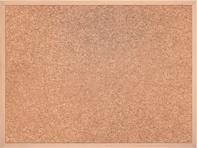 Obrázok produktu pre Korková stena s dreveným rámom 40 x 30 cm Korková stena Korková stena