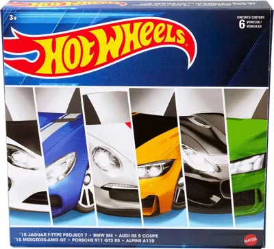Produktbild von Hot Wheels HRX55, Fahrzeug-Set, 3 Jahr(e), Kunststoff, Metall, Mehrfarbig