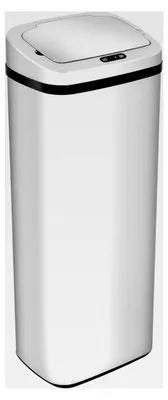 Produktbild von Automatischer Mülleimer mit Sensor Edelstahl 50/68L Silber (50L)