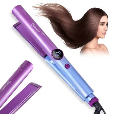Produktbild von Hatteker HT-116 Haarglätter mit LED-Anzeige, 54W, 100–230°C, Schnellaufheizung, Frizz-Kontrolle