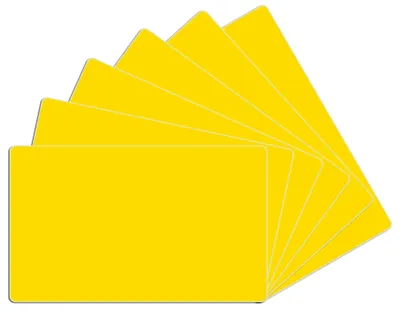 Produktbild von Wallario Frühstücksbrettchen 6er Set aus Glas, je 14 x 23 cm, mit rutschfesten Füßen, Motiv Gelb
