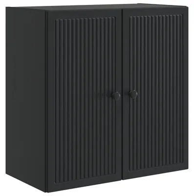 Produktbild von vidaXL Wandschrank Schwarz 59 x 31 x 60 cm Holzwerkstoff