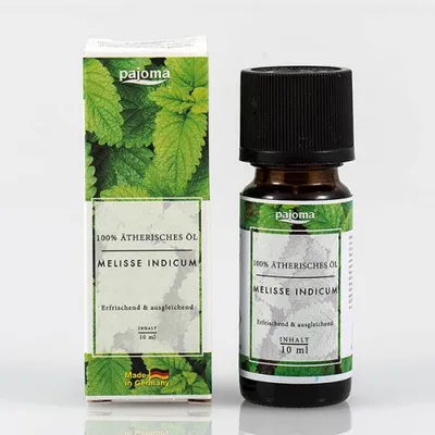 Produktbild von Melisse Indicum ätherisches Duftöl 10 ml naturrein Pajoma