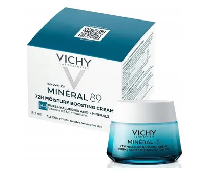 Zdjęcie produktu dla Vichy Mineral 89 Light Cream Lekki krem nawilajco-odbudowujcy, 50 ml
