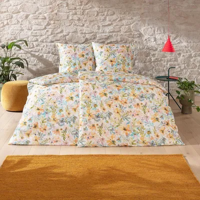 Produktbild von Estella Mako-Satin Bettwäsche Isla multicolor 200x220 cm + 2x 80x80 cm