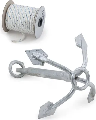 Produktbild von Anker-Set Wurfanker 6 kg + Leine 20 m Ø 12 mm
