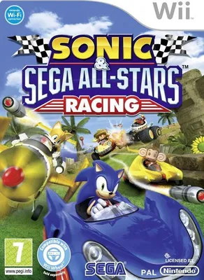 Produktbild von Sonic & Sega All-Stars Racing - Wii - UK-Import