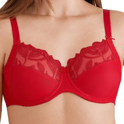 Produktbild von Felina Choice Bügel-BH Obercup mit transparenter Spitze, Dreiteiliger Schnitt für besten Halt, Bequemes Tragegefühl