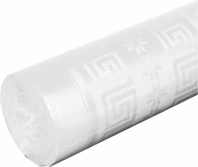 Produktbild von Pronappe 4x Papiertischdecke Rolle Damastprägung - 50x1,18m - Weiß RD265101I