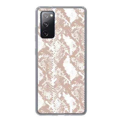 Produktbild von MuchoWow® Handyhülle Schutzhülle Hülle für Samsung Galaxy S20 FE Schlangendruck - Formen - Pastell Silikon Softcase Handy Hülle - Abdeckung