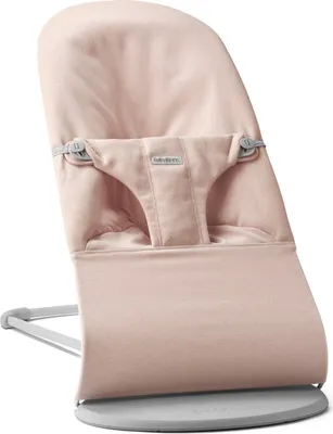 Produktbild von BabyBjörn Babywippe Bliss Woven Mélange Hellrosa