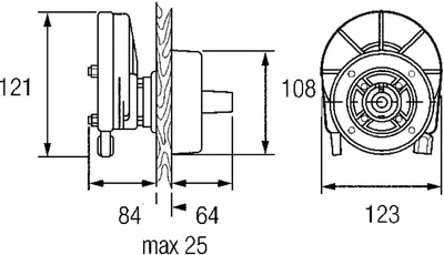 Produktbild von Lenkgetriebe SEASTAR SH8050-1P