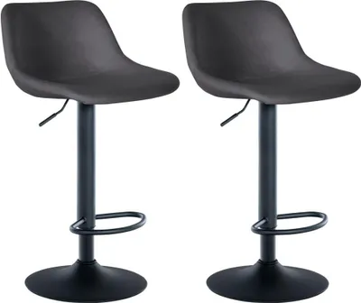 Produktbild von Modernes Barhocker-Set – Design-Hocker – Hoher Sitzkomfort, 360°-Drehvorteil