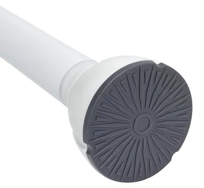 Produktbild von Edelstahl-Duschvorhangstange, 85-165 cm, ohne Bohren