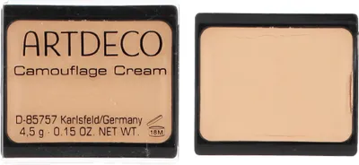 Produktbild von ARTDECO 492.11, PARAFFINUM LIQUIDUM (MINERAL OIL), PARAFFIN, HYDROGENATED POLYISOBUTENE, OCTYLDODECANOL,..., Nach dem Befeuchten des Gesichts mit einem Spatel eine kleine Menge der deckenden Foundation entnehmen...