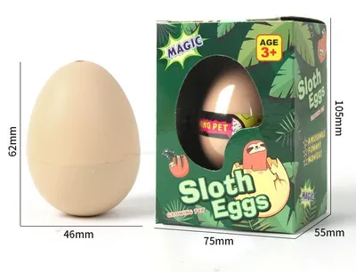 Produktbild von Vejce rostoucí lenochod 6,5 cm