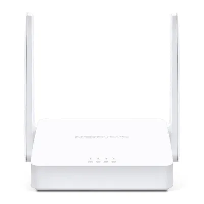 Immagine prodotto di Mercusys | Router Wireless N Multi-Mode | MW302R | 802.11n | 300 Mbit/s | 10/100 Mbit/s | Porte LAN Ethernet (RJ-45) 2 | Supporto Mesh No | MU-MiMO No | Nessuna connettività a banda larga mobile