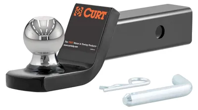 Produktbild von CURT Fusion 45134 Anhängerkupplung mit 5,1 cm Kugel und Stift, passend für 5,1 c