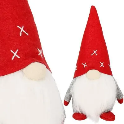 Obrázek produktu pro Skřítek GNOM s červenou čepicí 22 cm