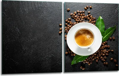 Produktbild von Herdabdeckplatten 2x40x52 Glaskeramikfeld 2-Teilig Glas Spritzschutz Kaffee