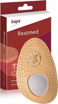 Produktbild von Halbe Einlagen für querliegende Plattfüße Kaps Restmed - Große 41/42 EUR