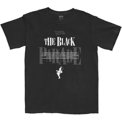 Produktbild von My Chemical Romance Track Listing Black M T-Shirt