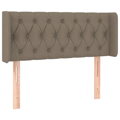 Produktbild von Möbel Kopfteil mit Ohren Taupe 93x16x78/88 cm Stoff - Kopfteile CLORIS3856846