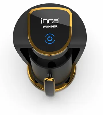 Zdjęcie produktu dla Inca IKM-01, Ekspres do kawy po turecku, 0,25 l, Kawa mielona, 400 W, Czarny, Złoto