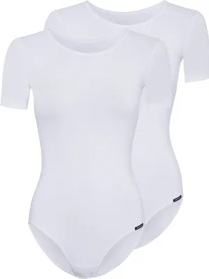 Produktbild von 2er Pack Body kurzarm Baumwolle Bodies von der Marke Skiny 36