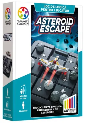 Obrázok produktu pre Asteroid Escape – Logická hra s 60 úlohami (vydanie v rumunčine)